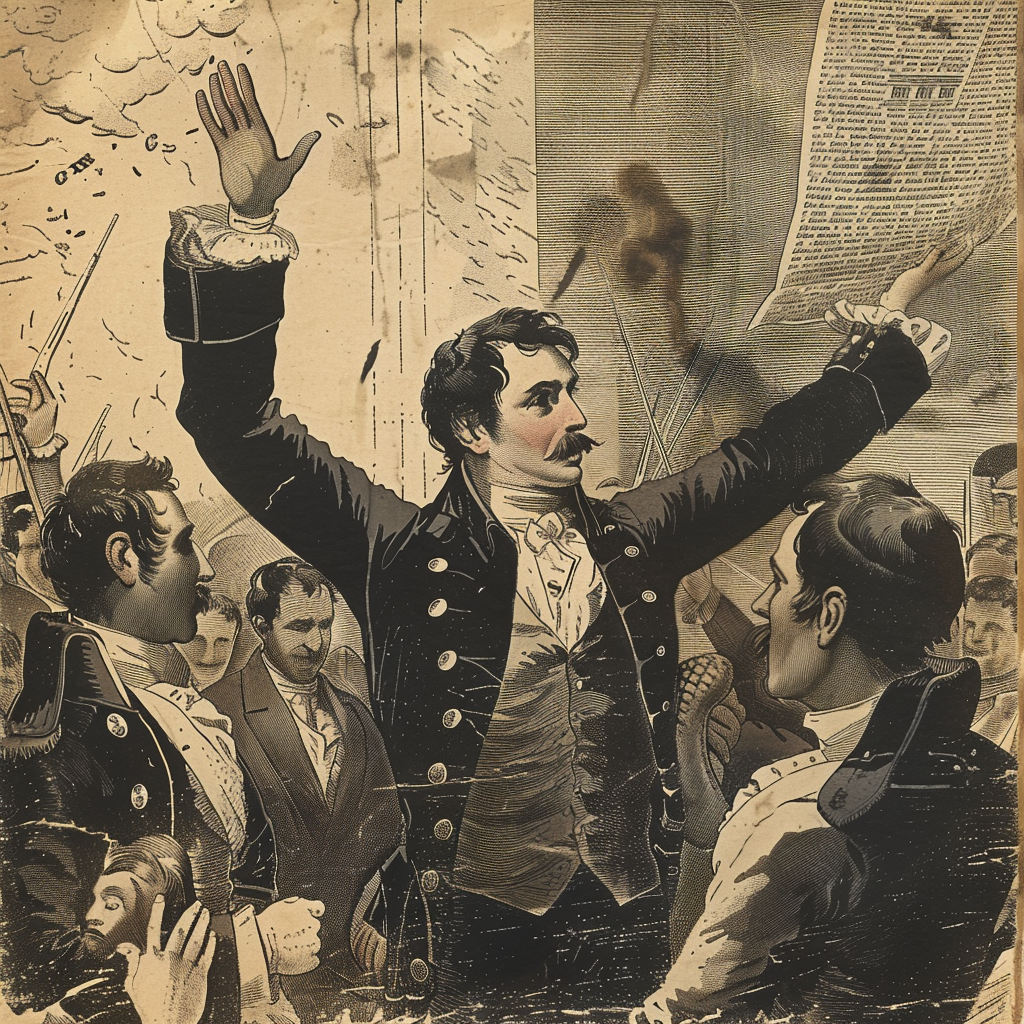 French newspaper 1848 Napoleon plebiscite