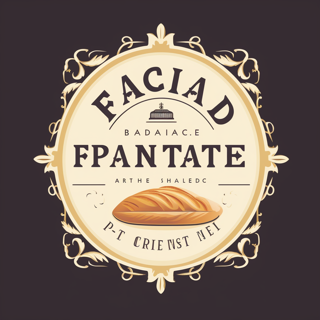 French Patisserie Logo with Meaning of Name  Mid