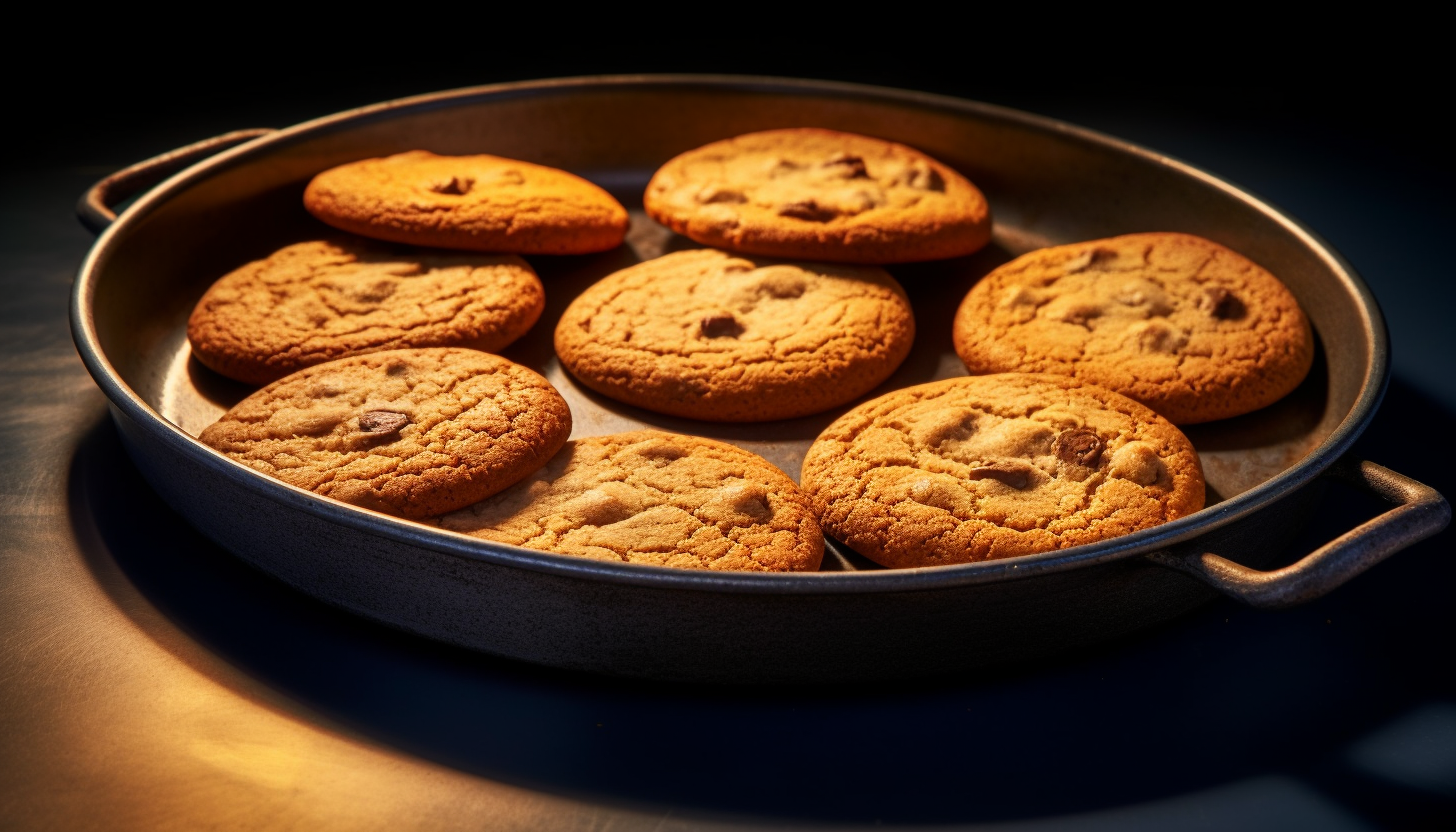 Scrumptious Cookies on a Flat Pan