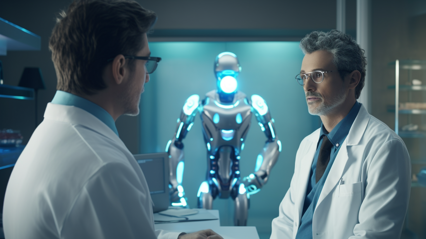 Friendly AI Bot Doctor Human