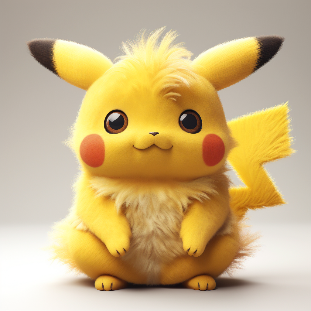 Cute fluffy boy resembling Pikachu