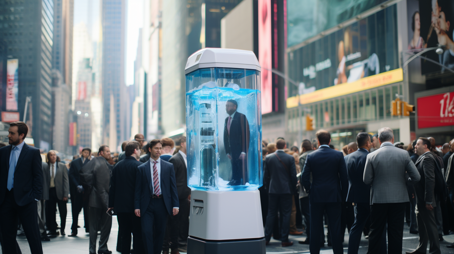 Frigidaire Office Water Jug Dispenser in Times Square