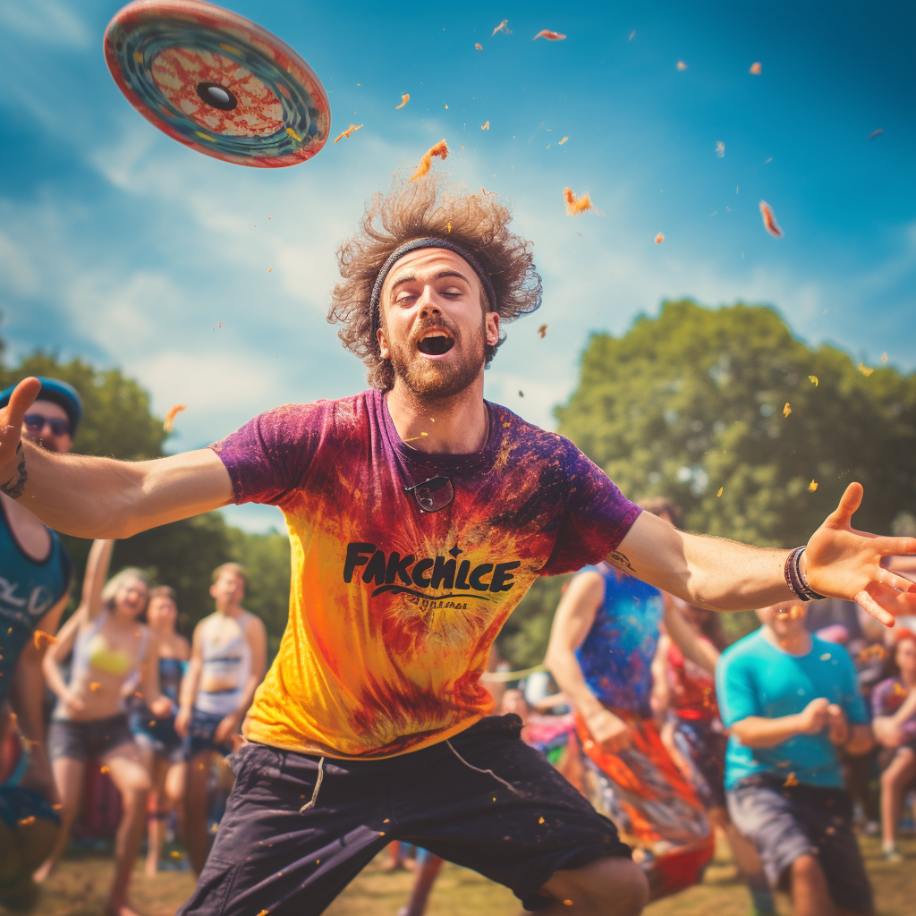 Action-packed Frisbee Championship Moments