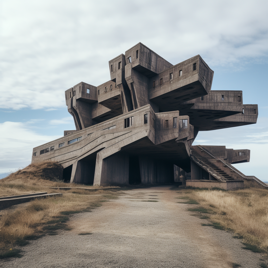 Brutalist Outpost on Frontier ?