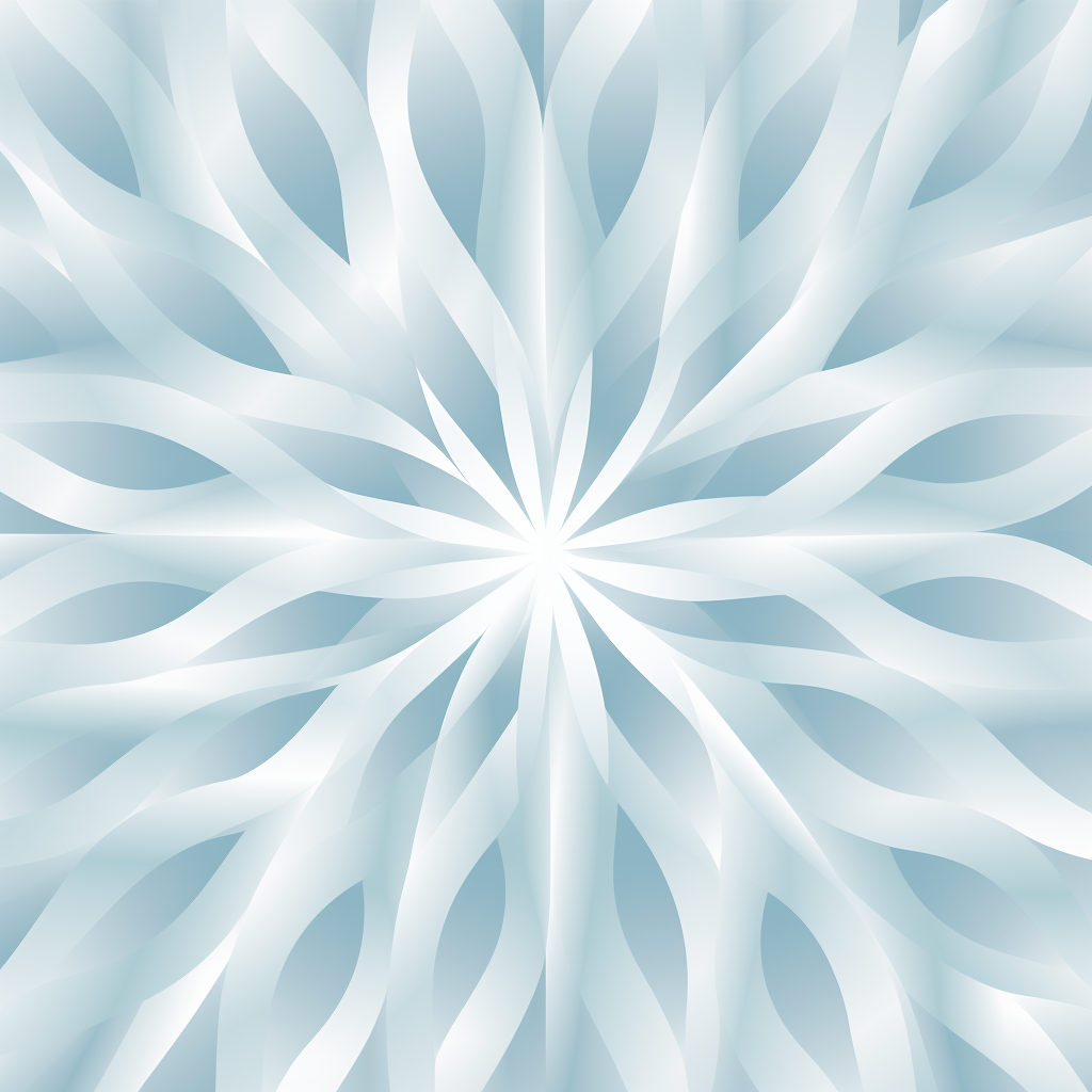 Frosted pattern minimalist vector art