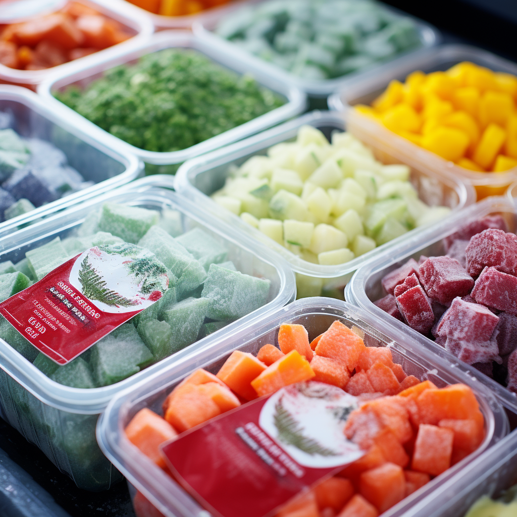 Assortment of Fresh Frozen Vegetables