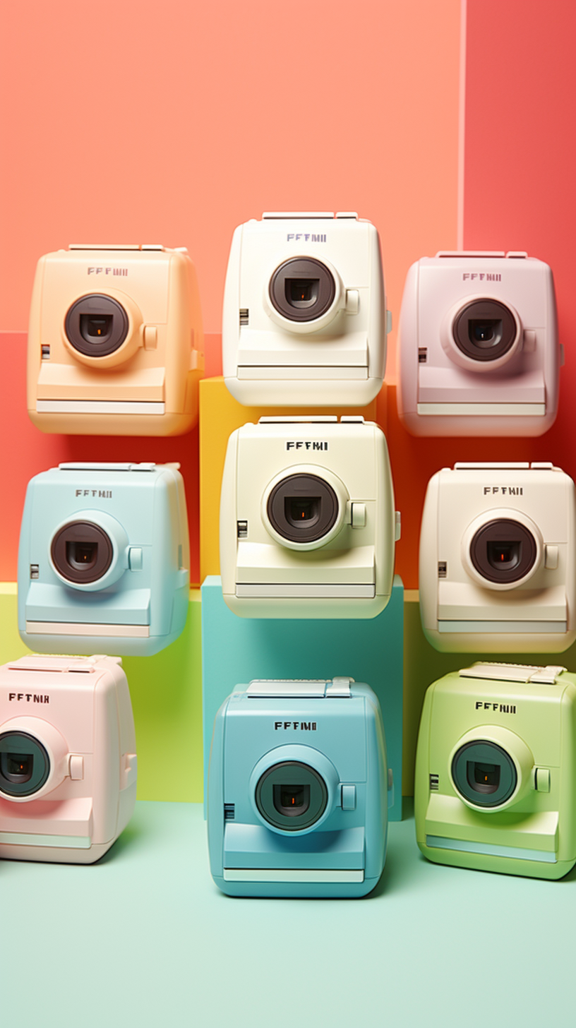 Retro Fujifilm Instax Pop-up Store