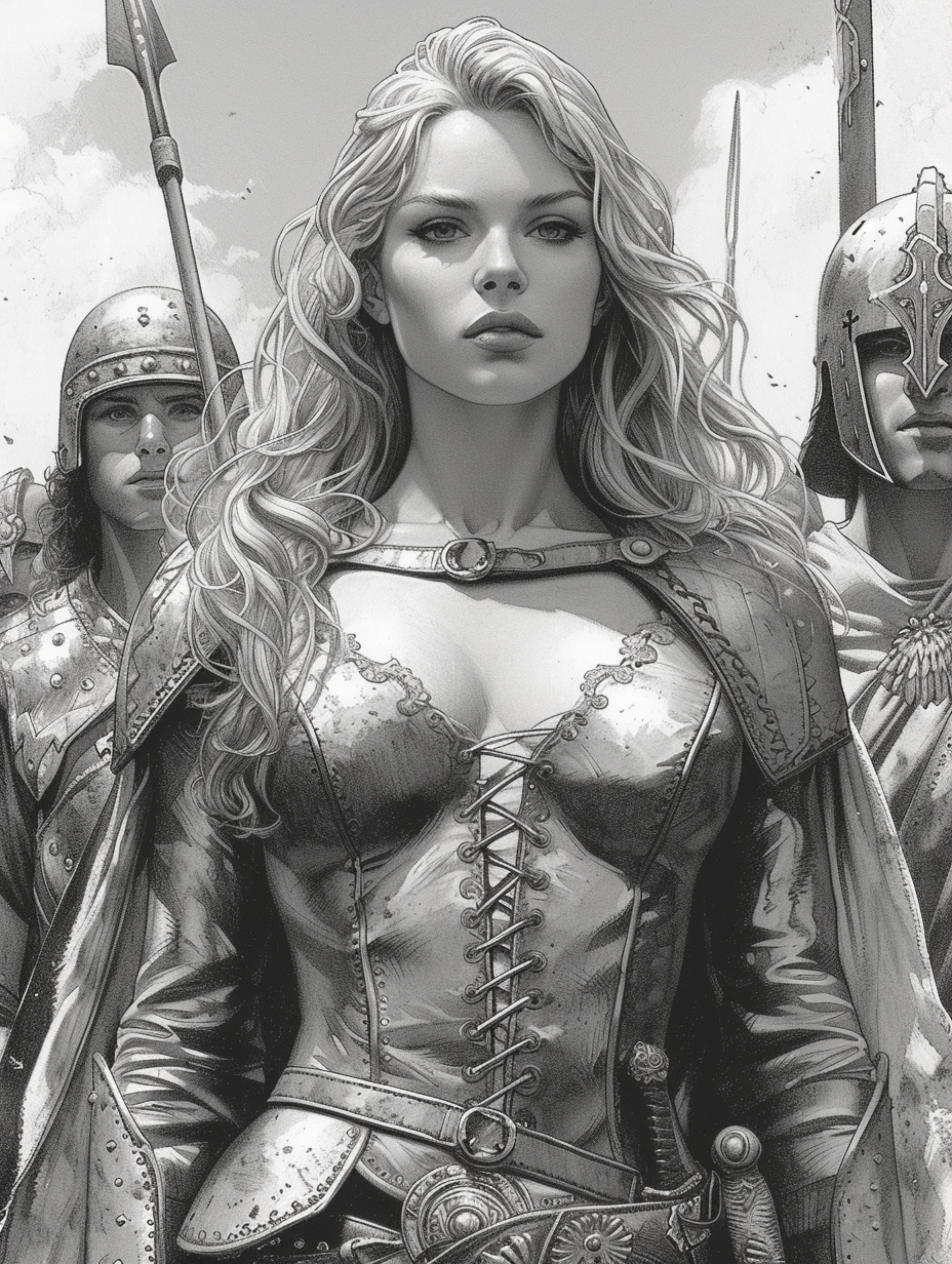 Furious Lagertha Soldier Comics Frank Cho