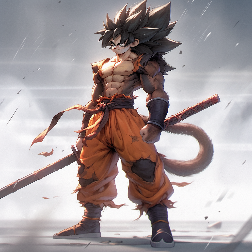 Furry Goku from Dragon Ball