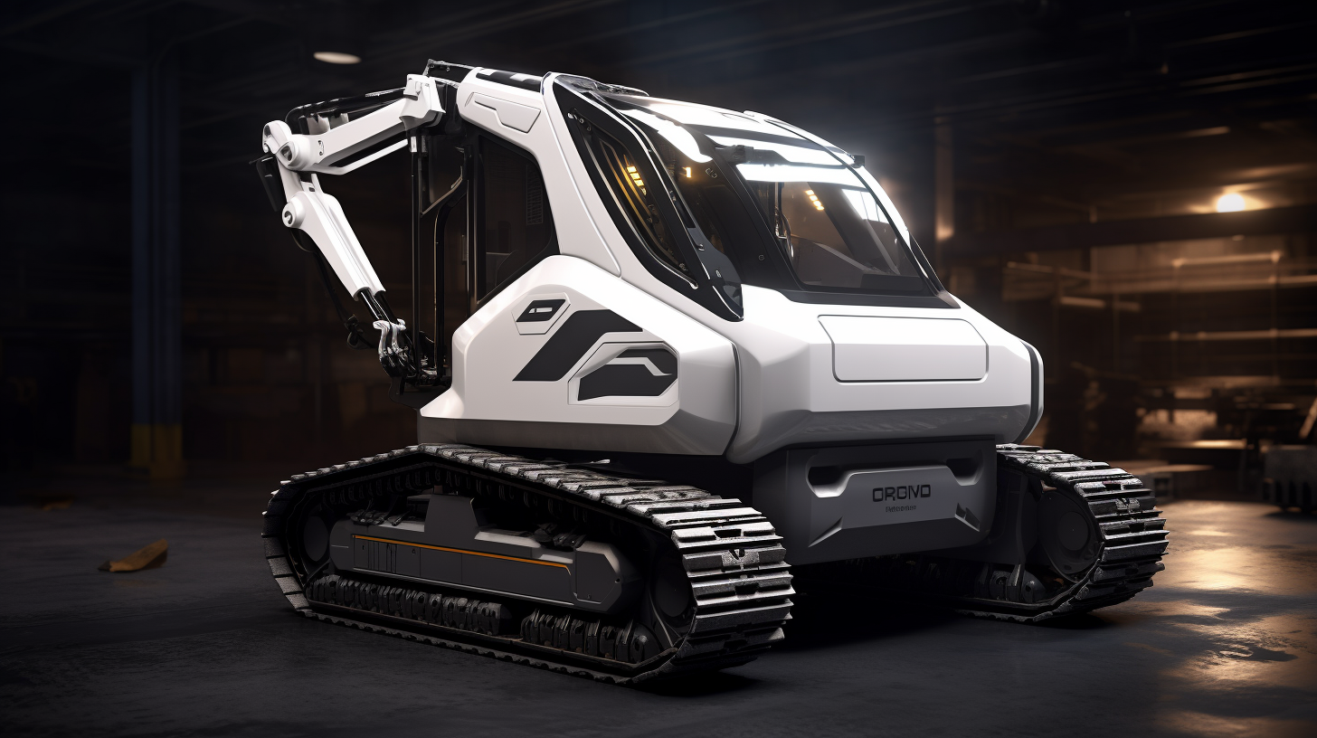 Autonomous excavator in future city