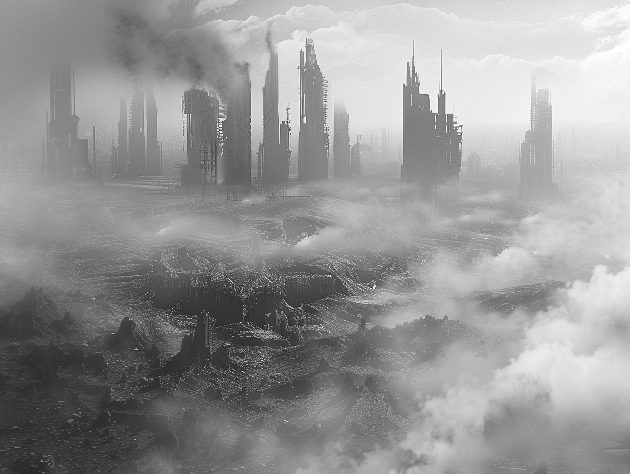 Distant Future Fantasy City Image