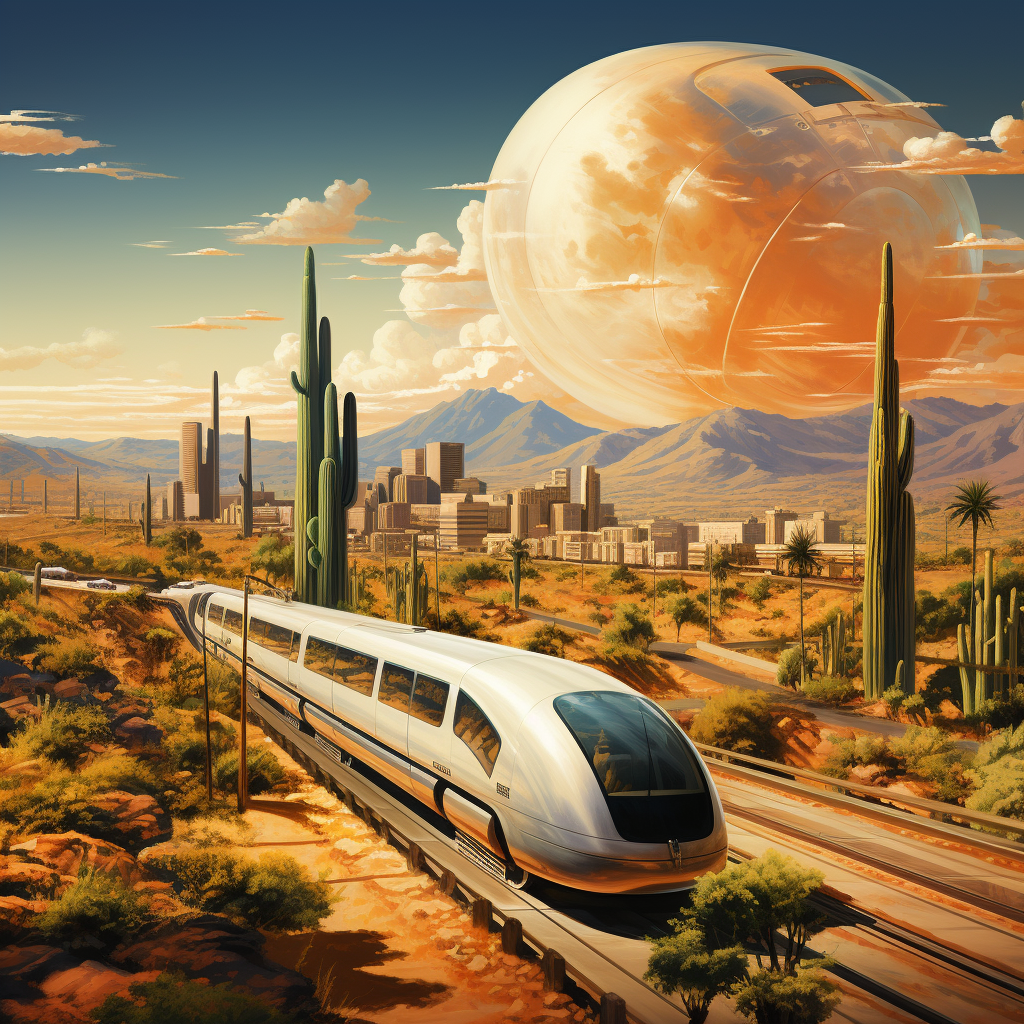 Future Tucson transportation view heat