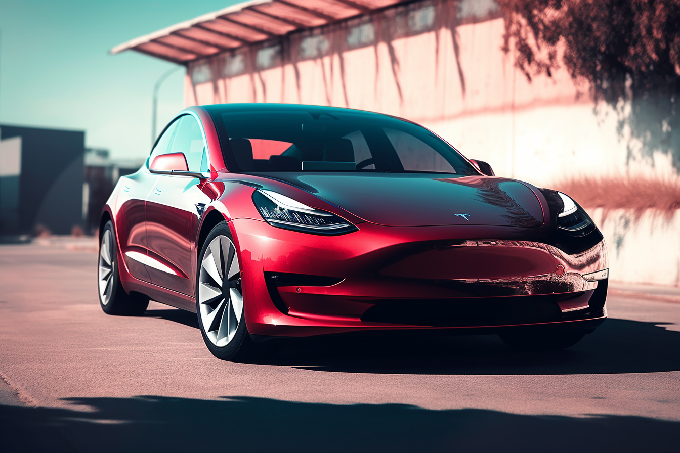 Tesla Model 3 2022 Crossover - MidJourney Prompt