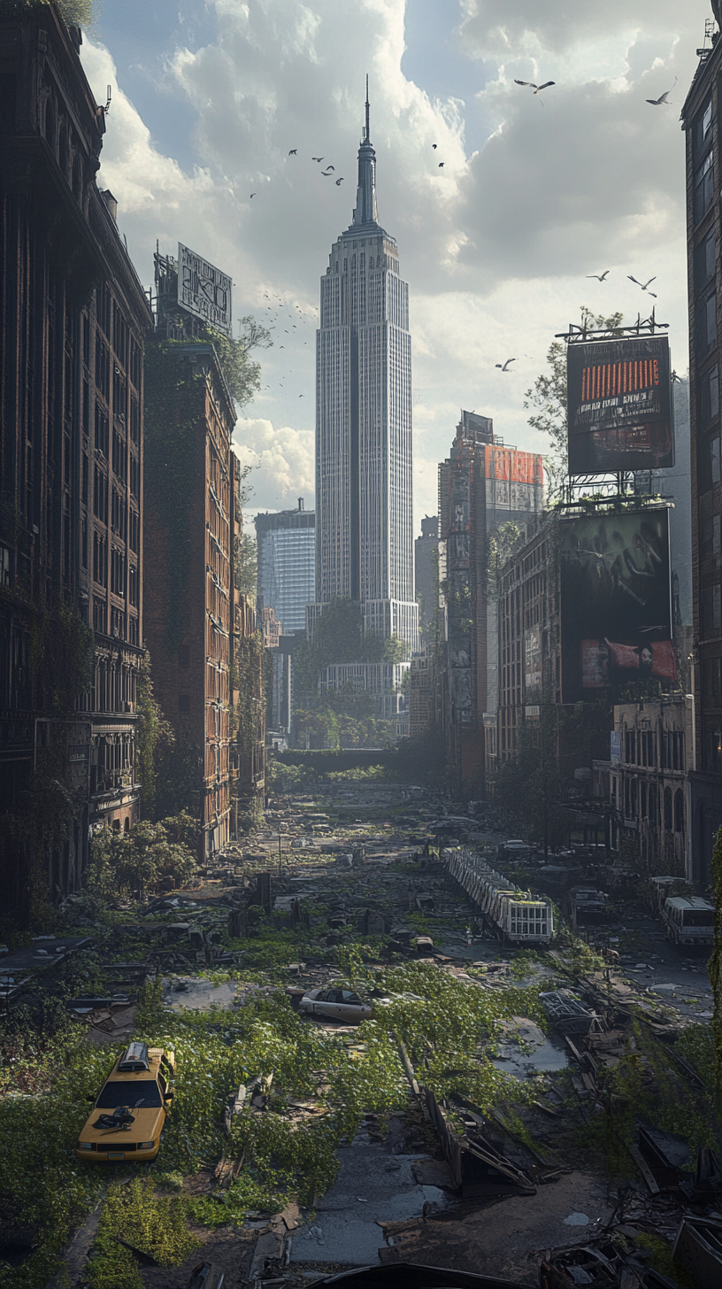 abandoned new york city 2100