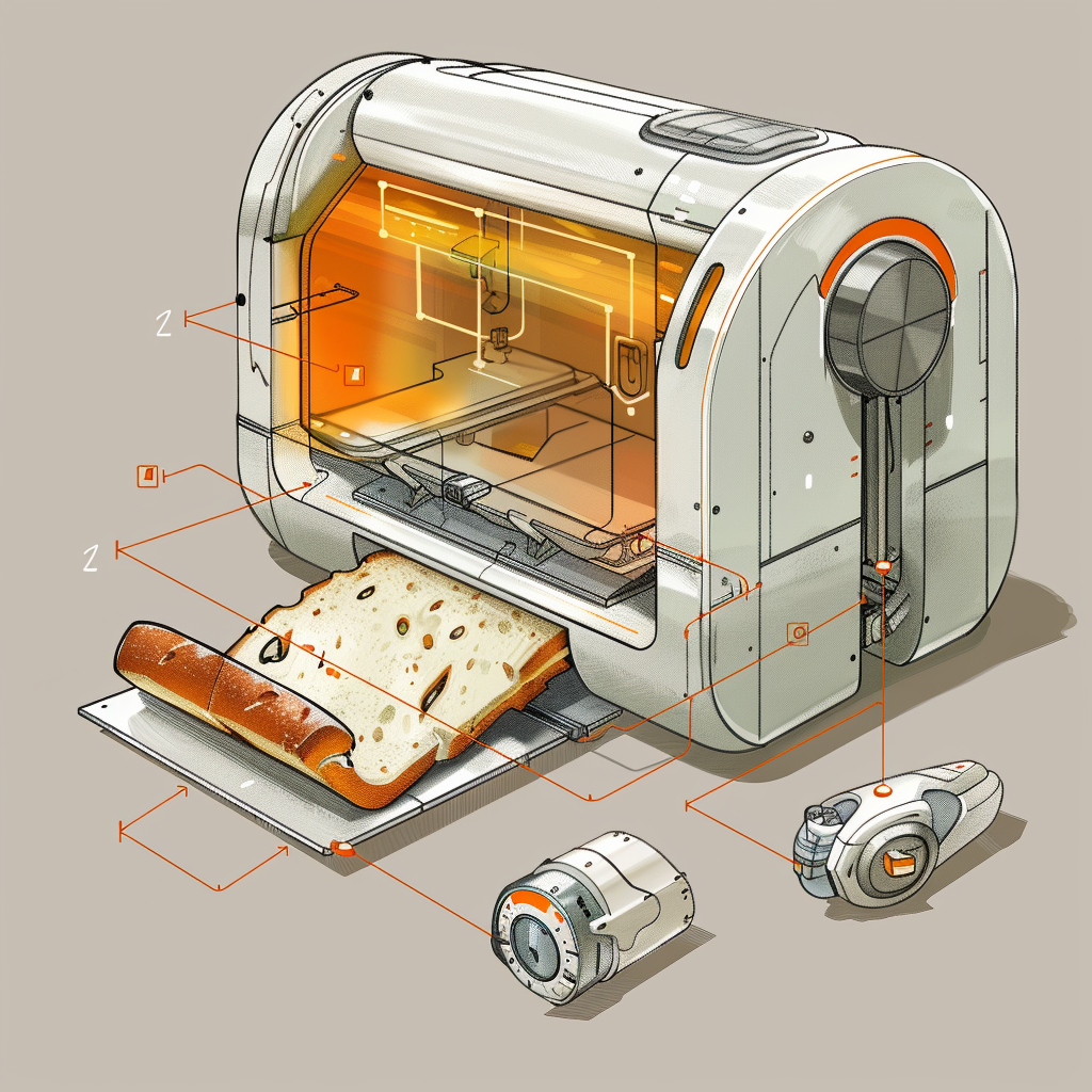 Bread Slicer Parts Diagram