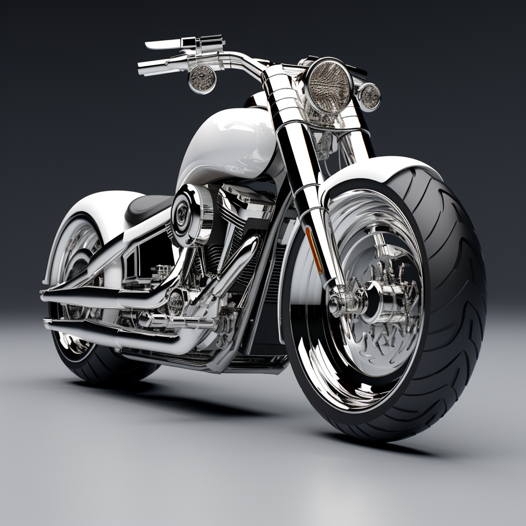 Custom Harley Davidson Motorcycle Bumper