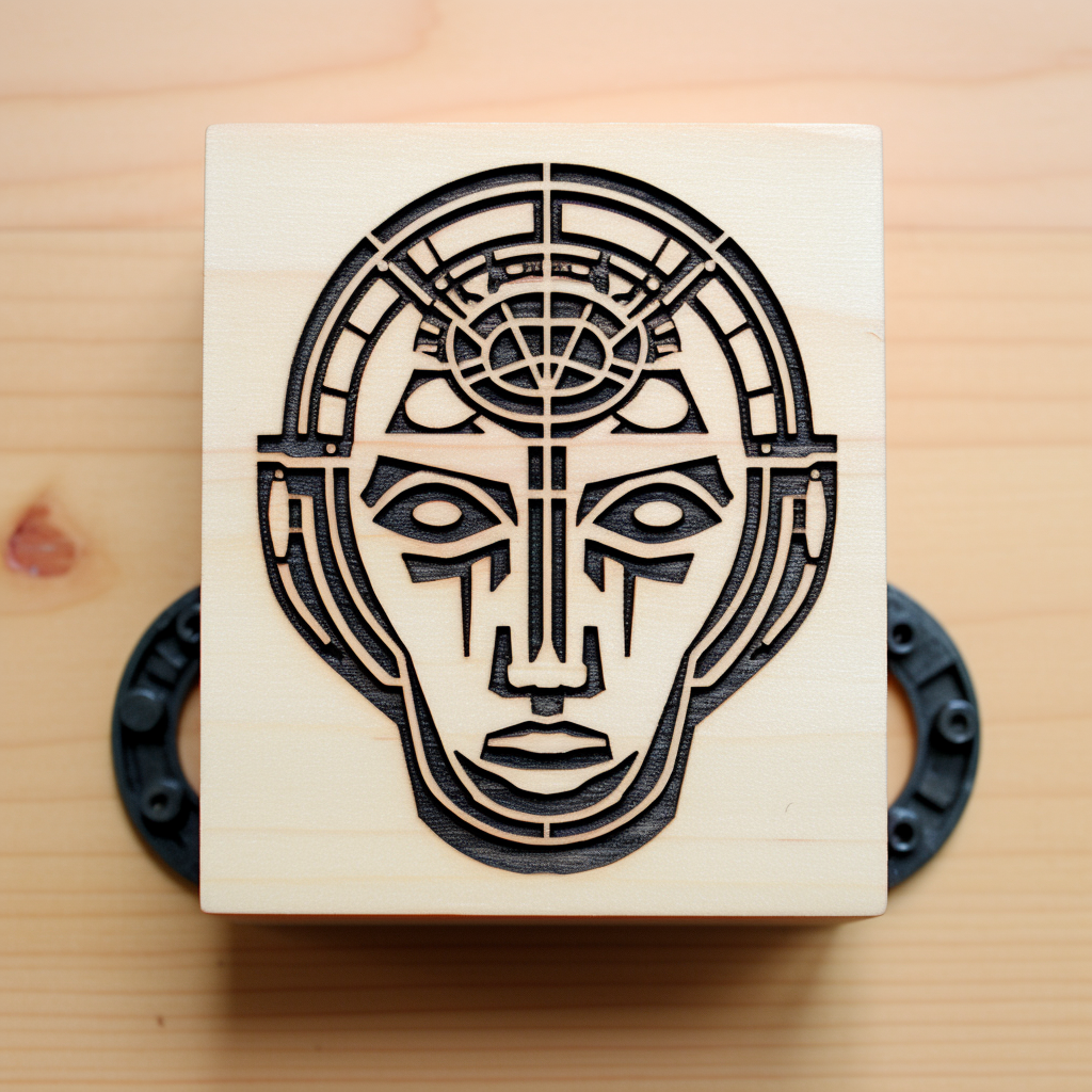 Futuristic Confirmed Rubber Stamp