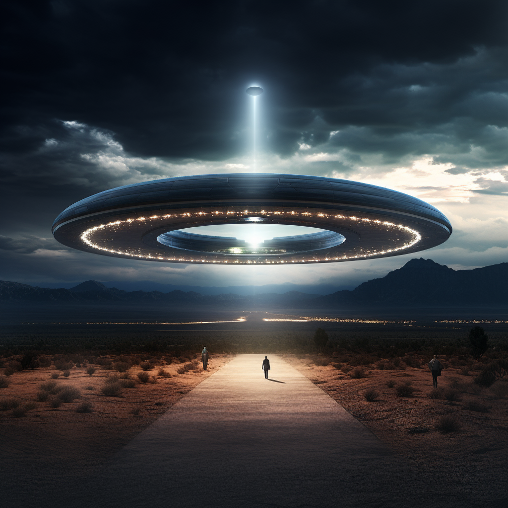 Futuristic UFO design statement