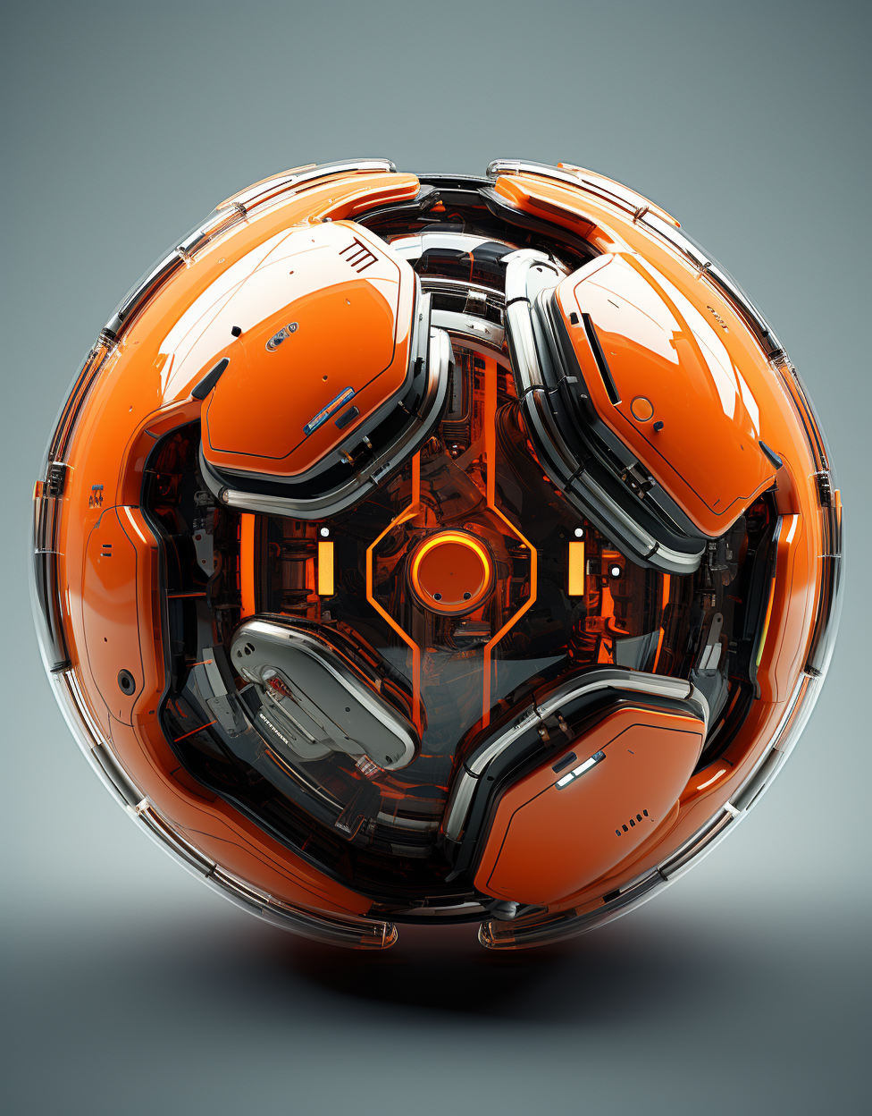 Futuristic Hard Surface Objects Image