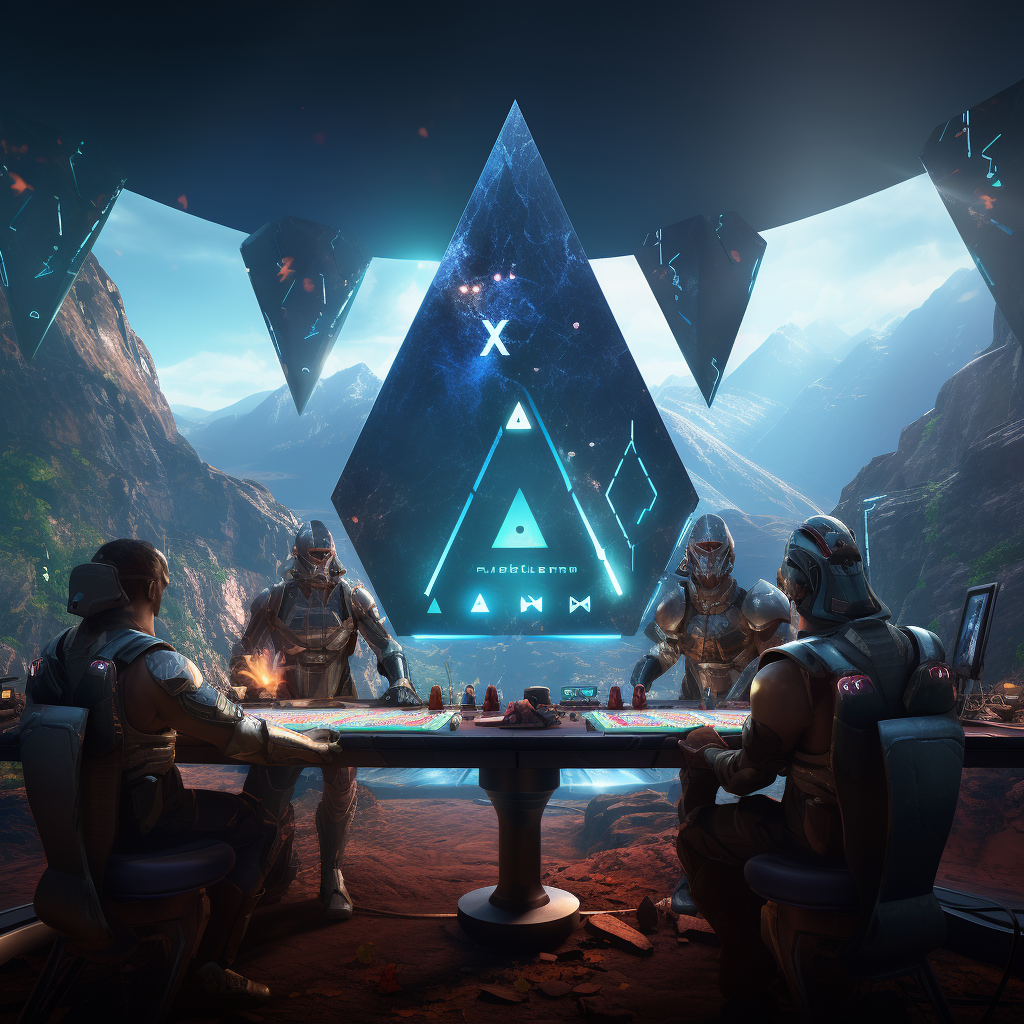 Futuristic Poker Game Image