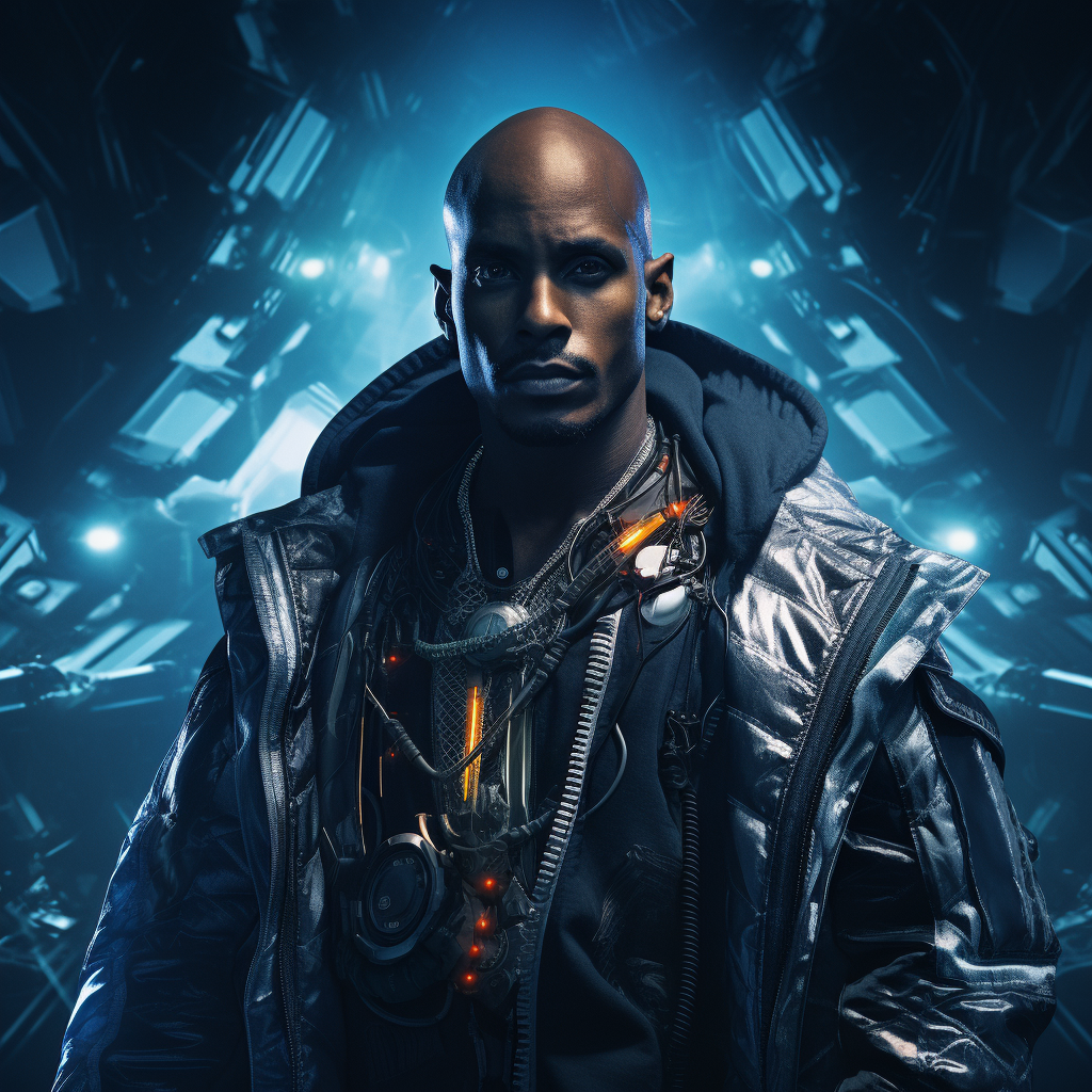 Futuristic sci-fi rapper DMX