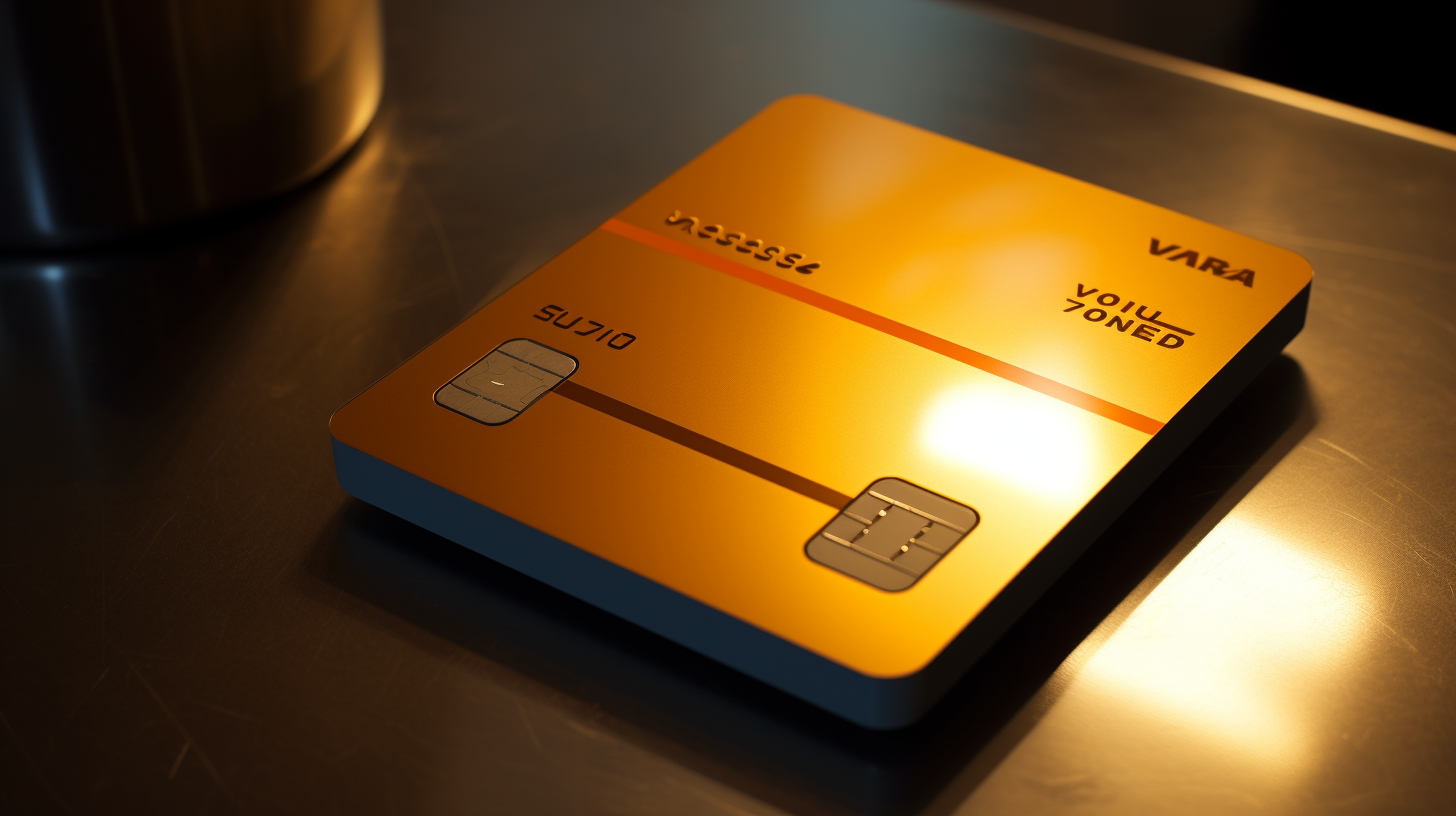 Futuristic Visa Credit Card Reader