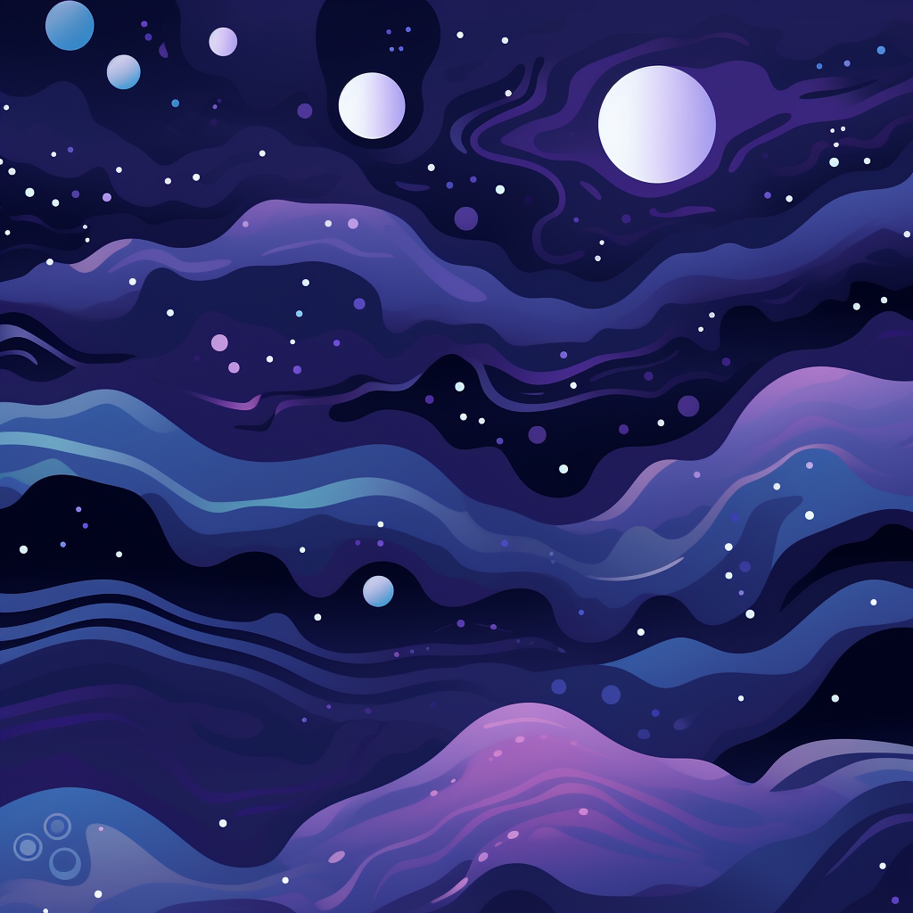 Abstract galactic cosmos seamless background