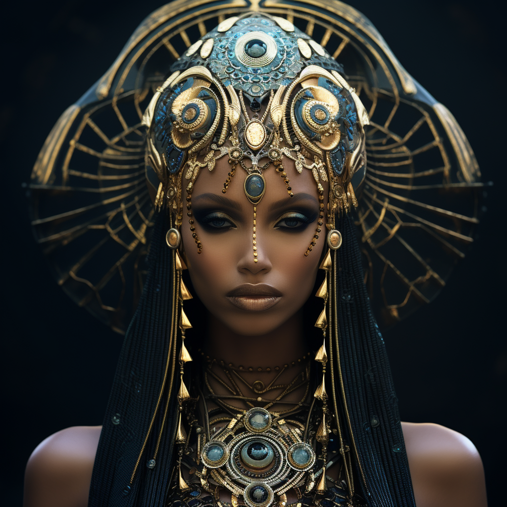 A stunning image of the galactic empress