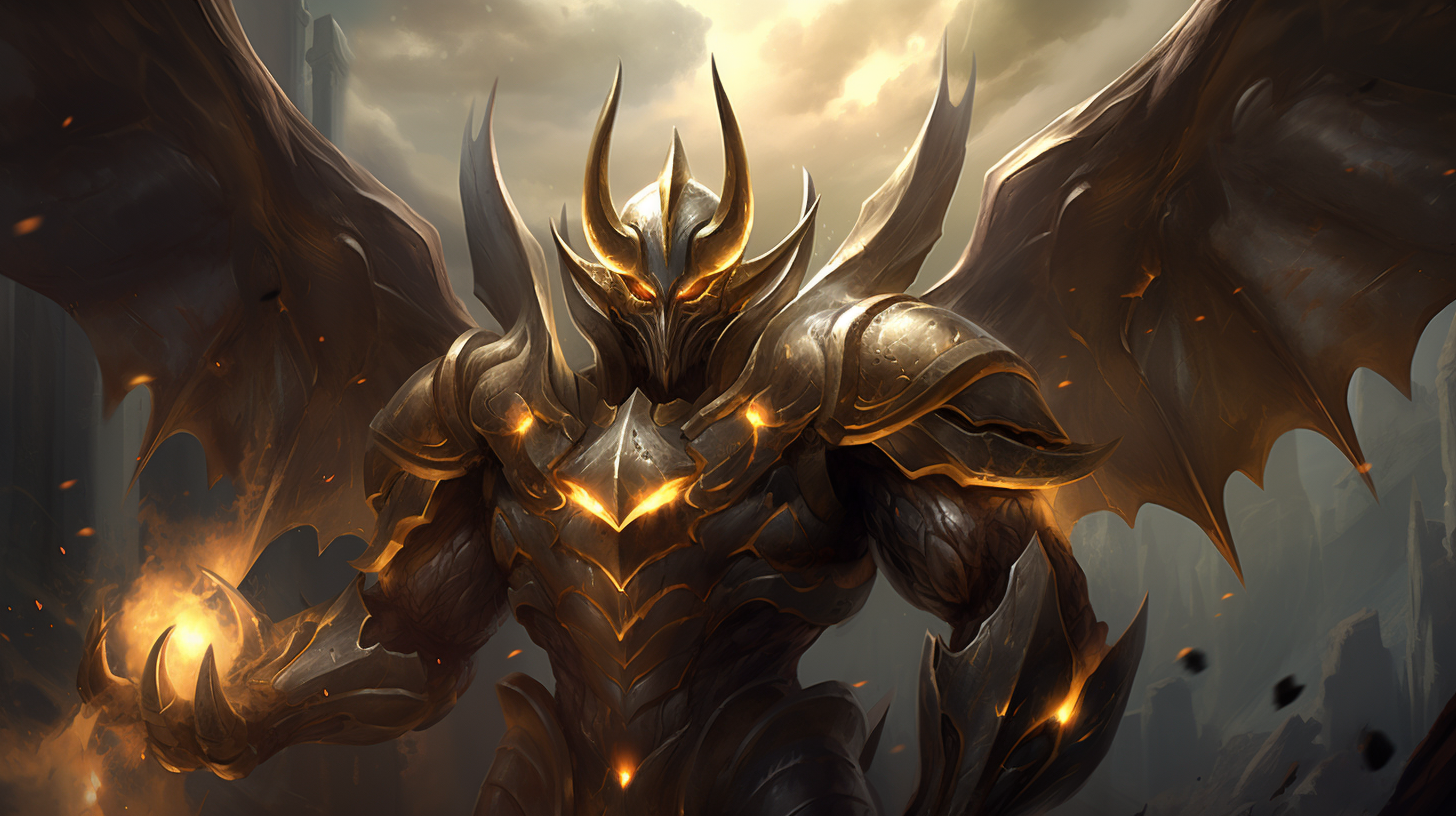 Galio, a powerful League of Legends character