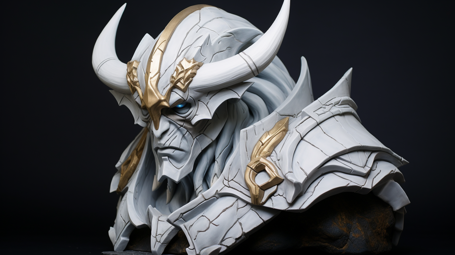 Stone guardian Galio from League of Legends