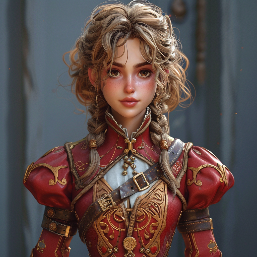 Game Character Material Image