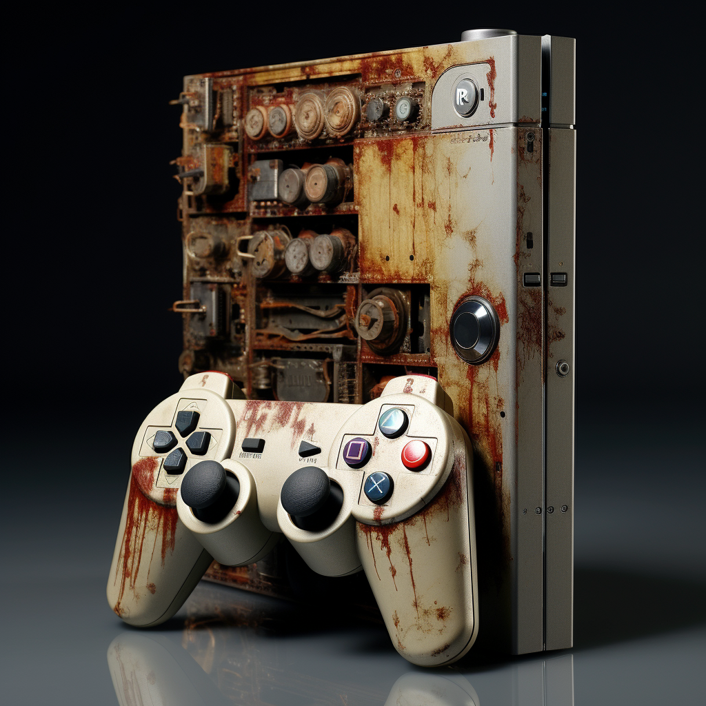 Stylish game console accessories themes