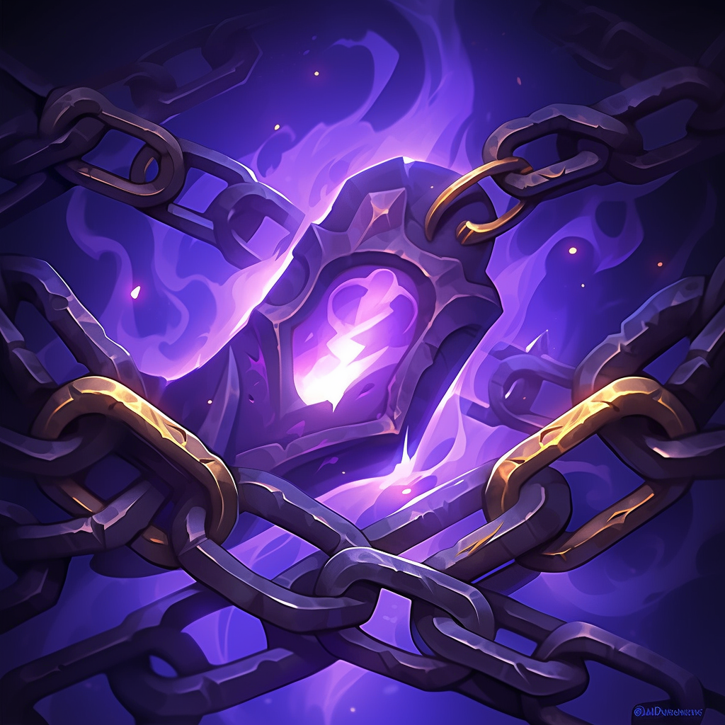 Dark Fantasy Chain Link Icon