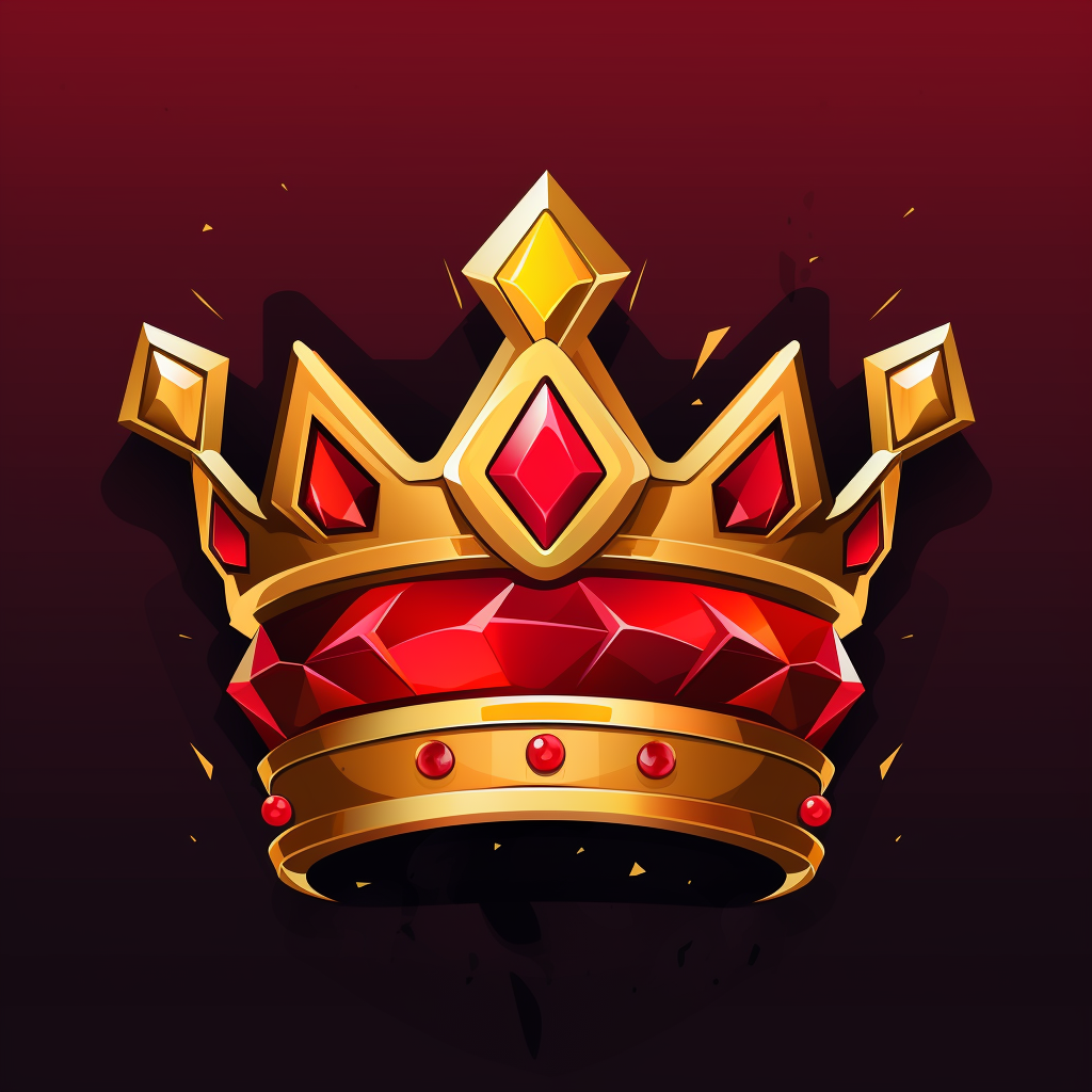 Logo with Crown and Laurel for Gaming Channel