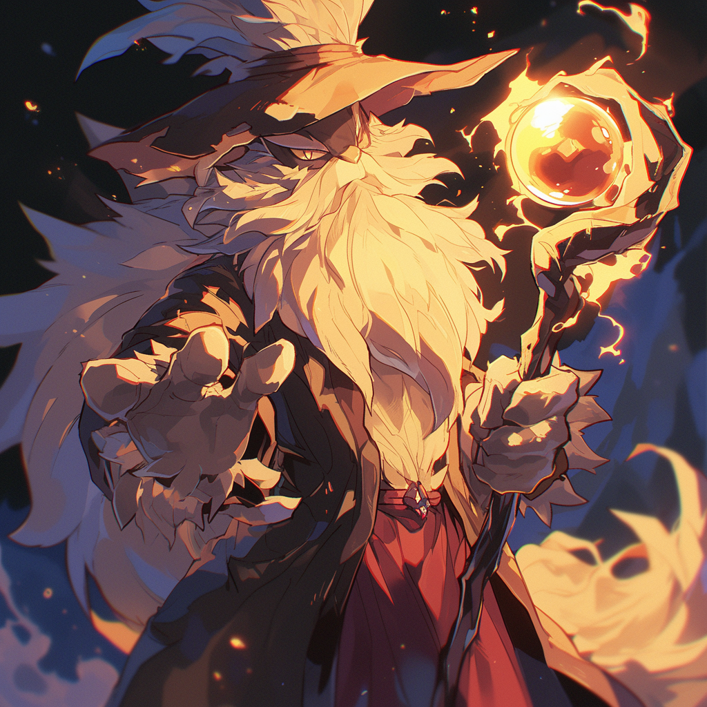 Gandalf Grey Delphox Pokemon Transformation