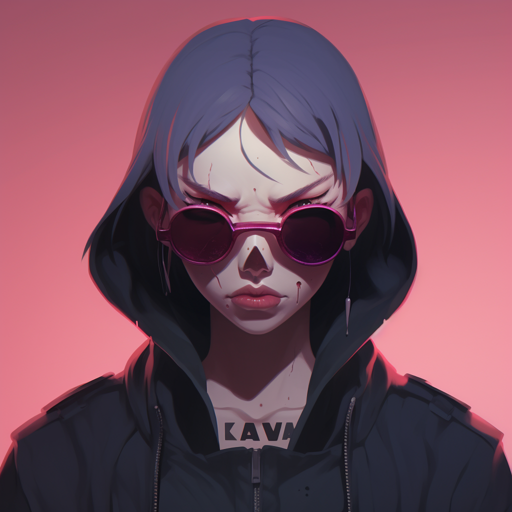 Female Gangster Portrait Kwan