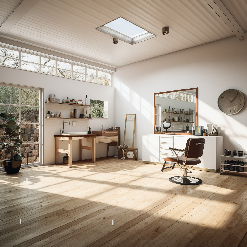 Barber Shop Studio Zeiss Lens