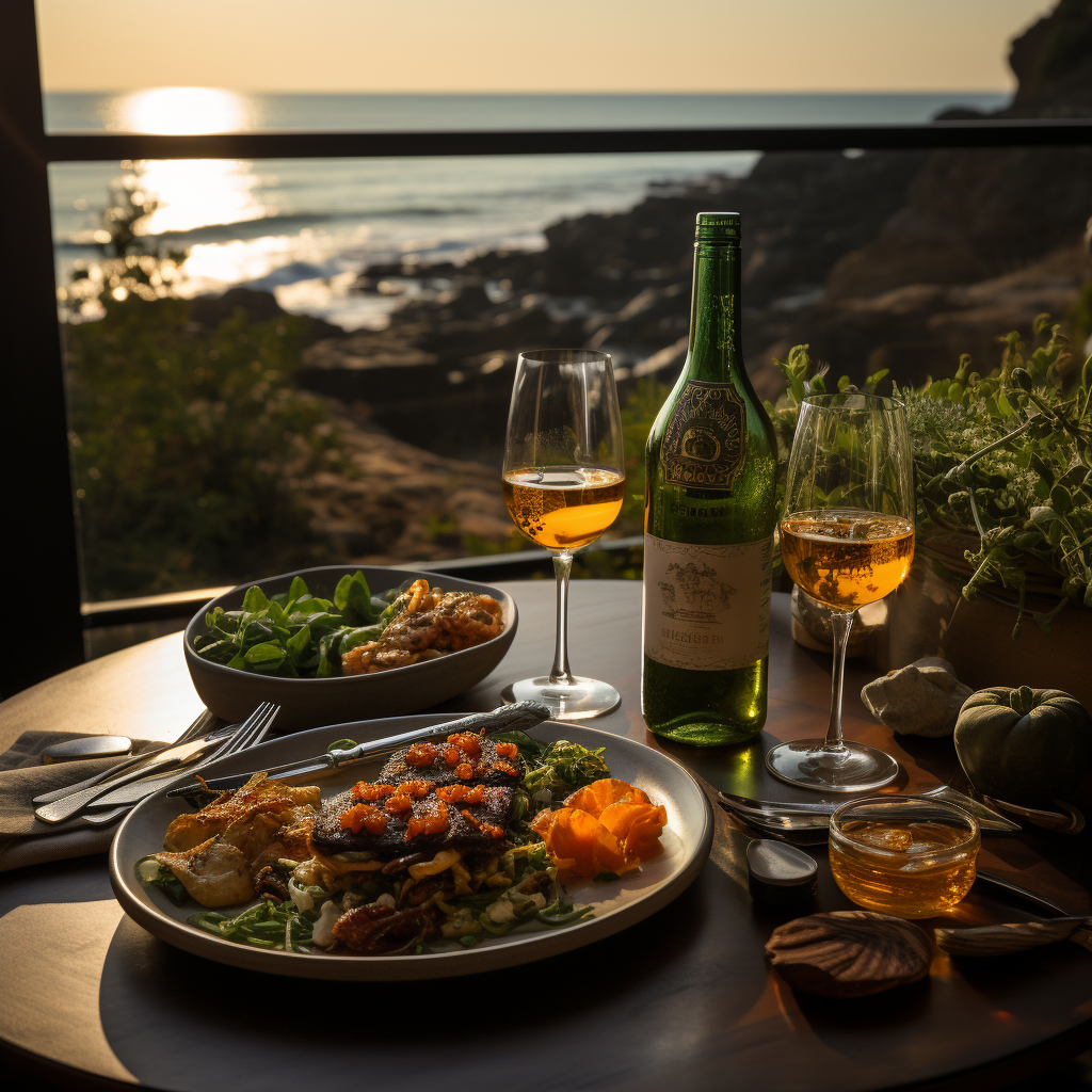 Table set for dinner with water glasses