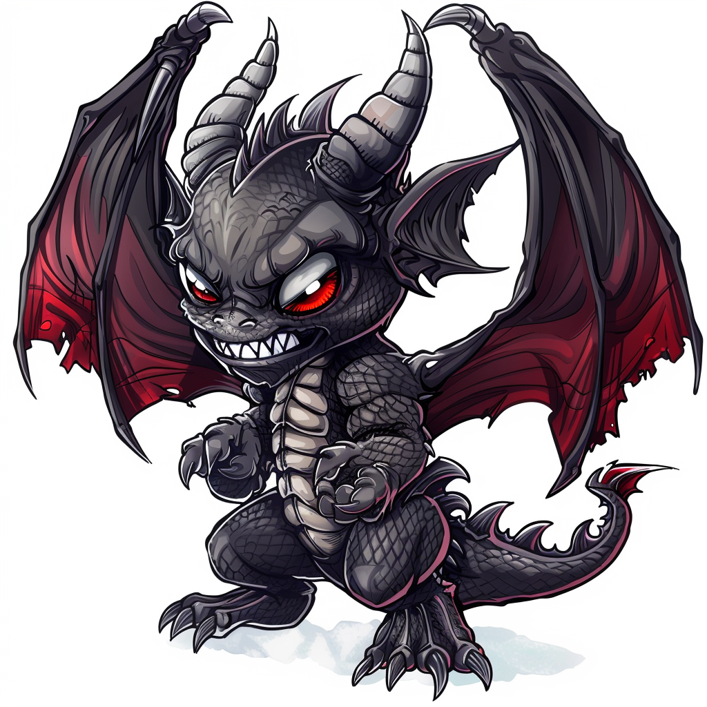 Aggressive Gargoyle Dungeon Chibi Image