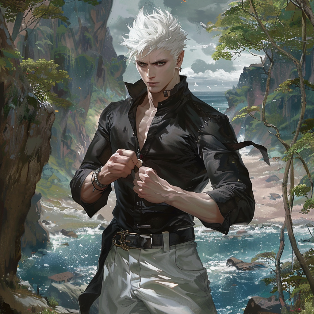 Garou Fantasy Forest Artwork