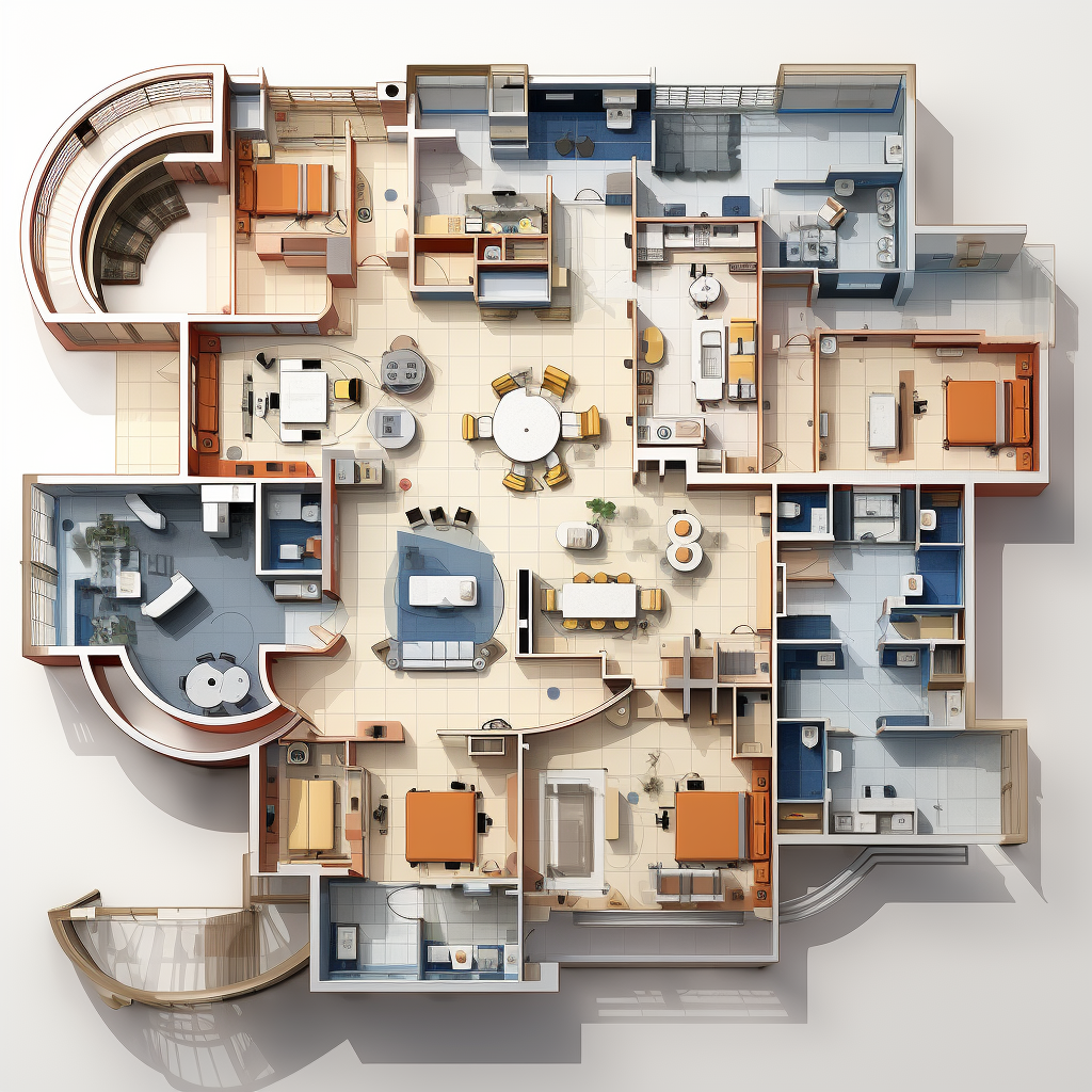 Emergency department plan in a hospital