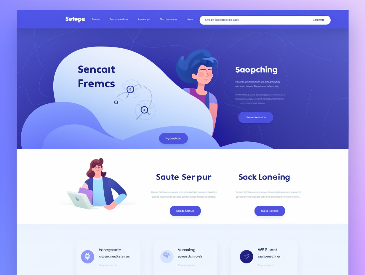 Modern and Sleek Generic SaaS Startup Website Design