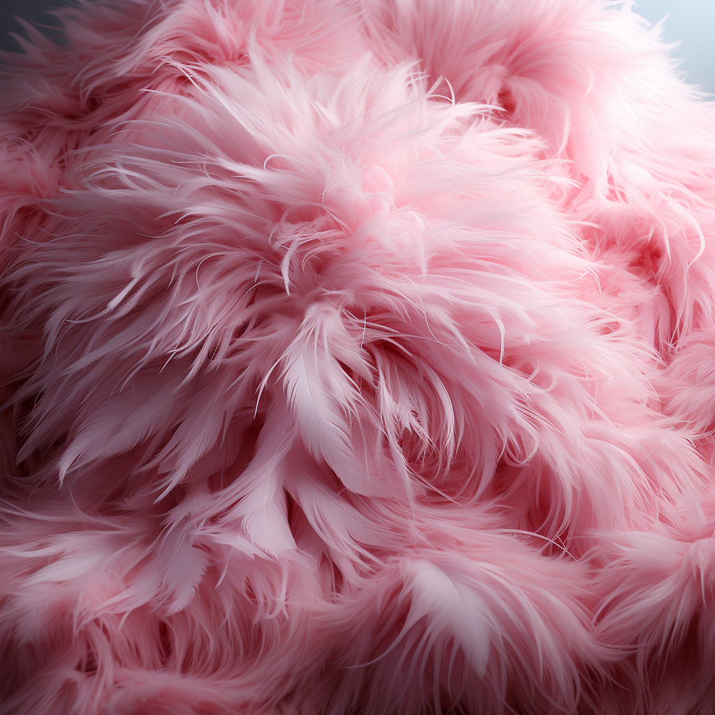 Pink fur background design