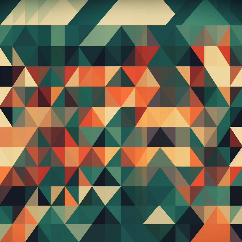 Colorful geometric abstract background