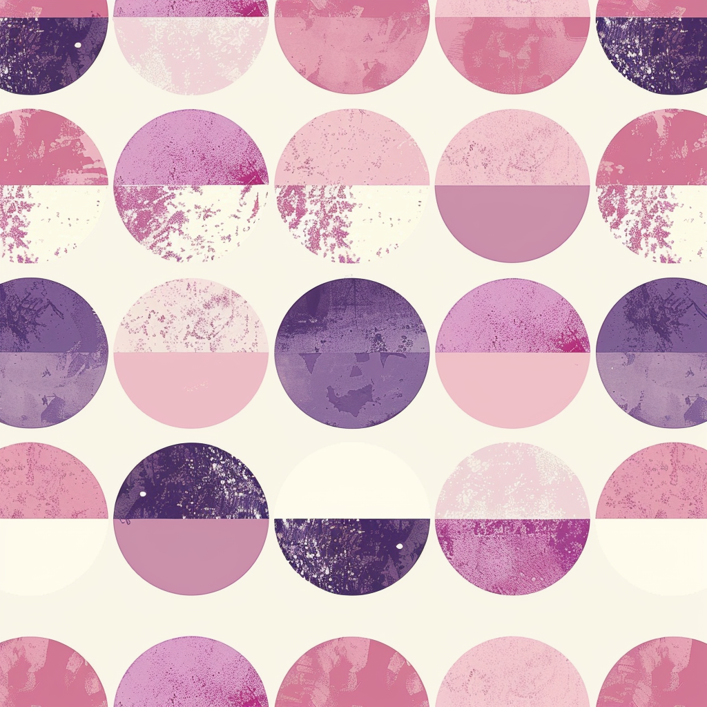 geometric minimal pattern soft colors