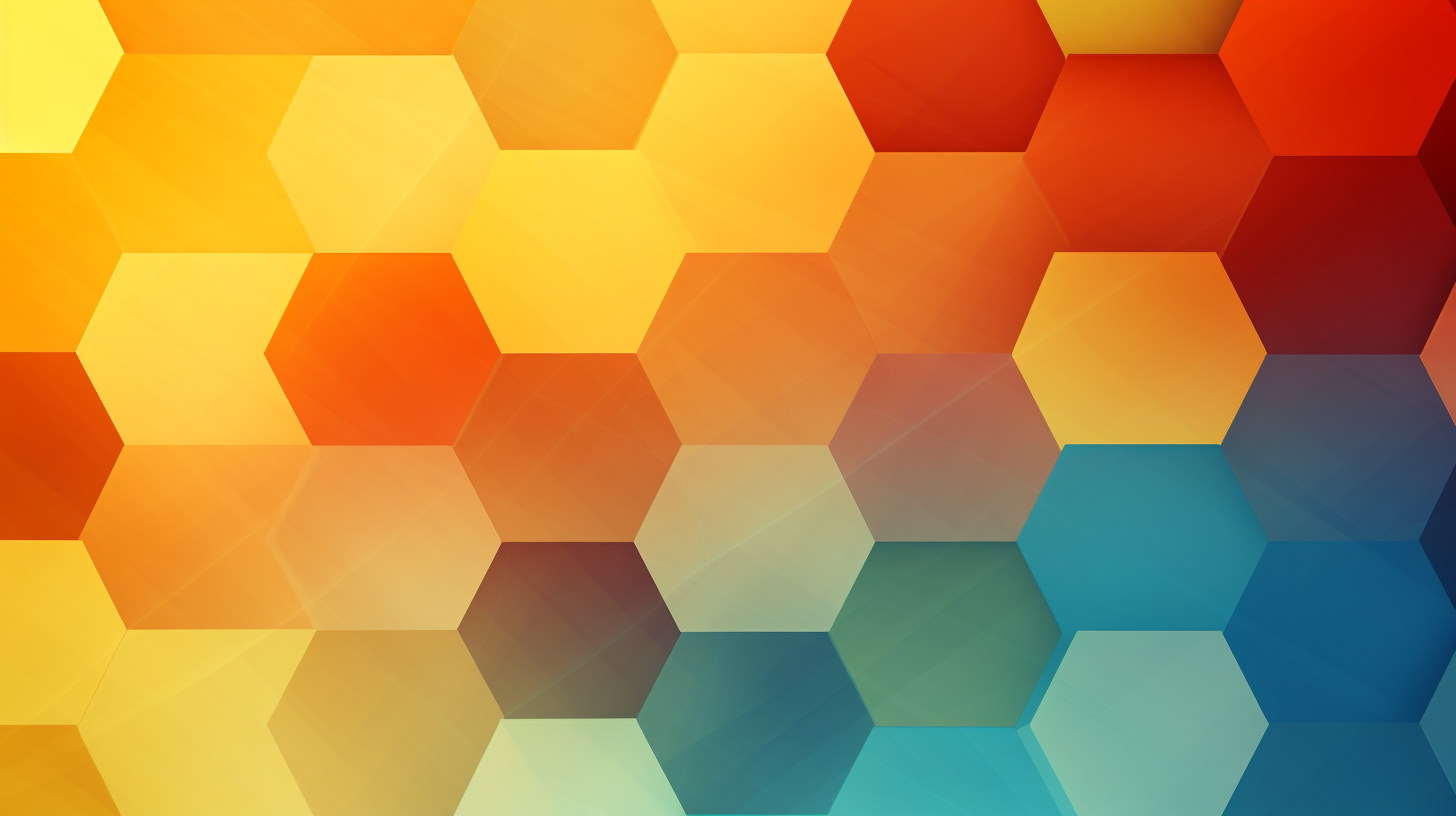 Colorful geometric pattern background