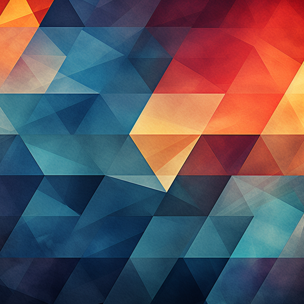 Vibrant geometric background design