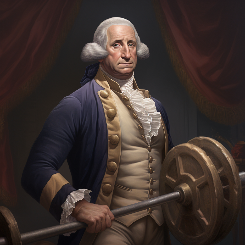 George Washington gym buff