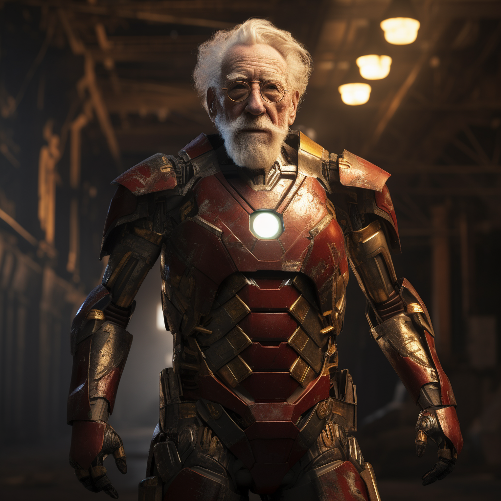 Elderly Iron Man Suit Concept ?