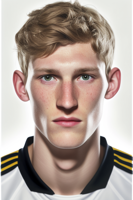 Portrait of a German Footballer